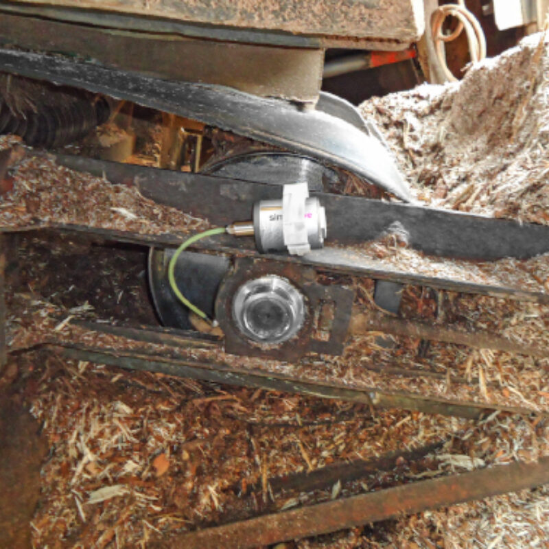 The Y ball bearing unit of a conveyor belt